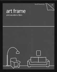 Classic Frame - Black - Fits 40x50cm Print