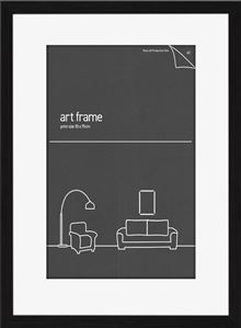 Classic Frame - Black - Fits 50x70cm Print