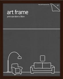 Classic Frame - Rustic Oak - Fits 40x50cm Print