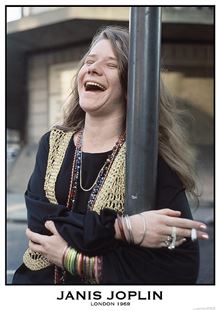 Janis Joplin - London 1969 - Euro Poster