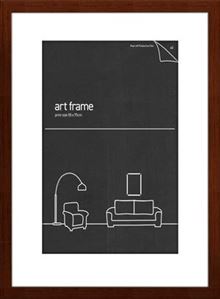 Deluxe Frame - Rustic Oak - Fits up to 50x70cm Print