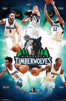 NBA Minnesota Timberwolves - Team 16