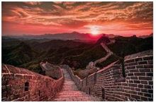 The Great Wall Of China - Sunset