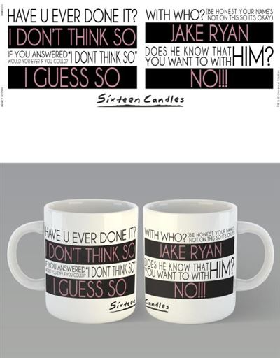 Sixteen Candles - Questions