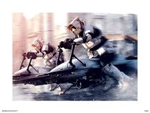 The Mandalorian TV - Race - 60 x 80 Print