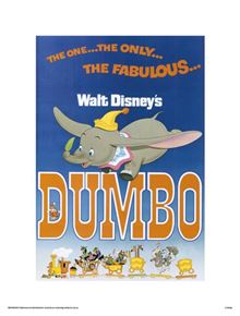 Disney - Dumbo Movie Poster Art