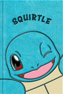 Pokemon - Squirtle - A5 Plush Notebook