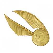 Harry Potter - Ltd Edn 24k Gold Plated Oversized Snitch Pin Badge