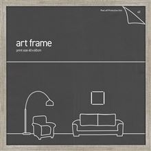 Classic Frame - Ash - Fits 60x60cm Print