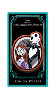 The Nightmare Before Christmas - Jack & Sally - Iron-On Patch