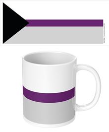 Pride - Demisexual Flag Wrap - White Mug
