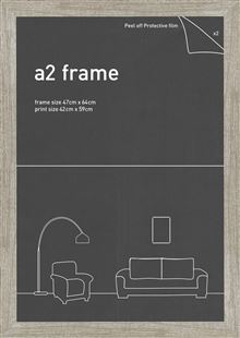 Classic Frame - Ash - Fits A2 Print