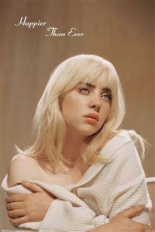 Billie Eilish - Happier than Ever - Reg poster