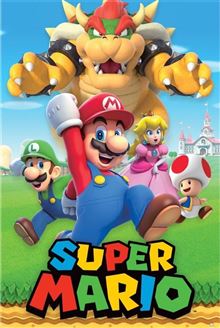 Super Mario - Bowser - Reg Poster