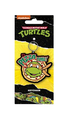 TMNT - Pizza Time - PVC Keyring
