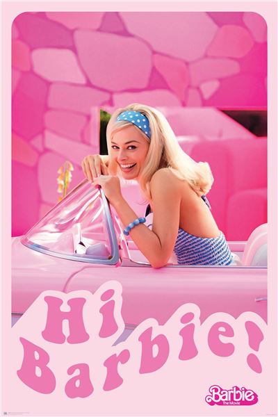 Barbie Movie - Hi Barbie - Reg Poster