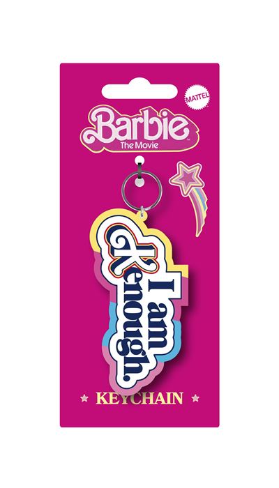 Barbie Movie - I am Kenough - PVC Keyring