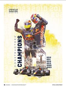Red Bull Racing - F1 Champions 2023 - 30 x 40 Print