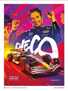 Sergio Pérez - 2023 - 30 x 40 Print