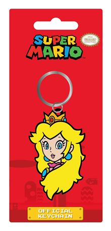 Super Mario - Princess Peach - PVC Keyring