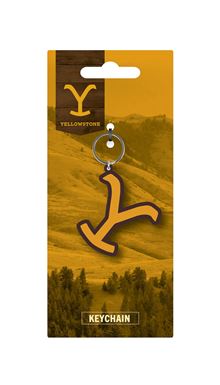 Yellowstone - Logo - PVC Keyring