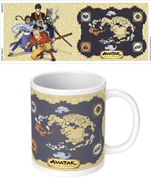 Avatar: The Last Airbender - Map - White Mug