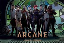 Arcane League of Legends - Characters - Reg Poster