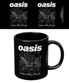 Oasis - Definitely Maybe - Coloured Mug