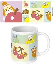 Animal Crossing - Grid - White Mug