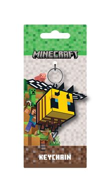 Minecraft - Bee - PVC Keyring