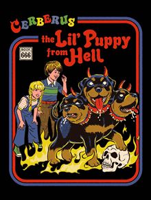 Steven Rhodes - Cerberus Puppy - 30 x 40 Print