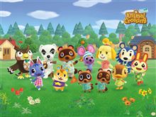 Animal Crossing - NH Village - 40 x 30 Print
