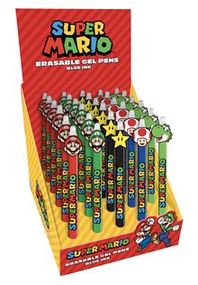 Super Mario - Assorted - Erasable Gel Pen