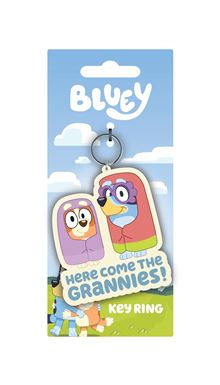 Bluey - Here Come The Grannies - PVC Keyring  - Independent Retail Only