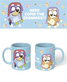 Bluey - Here Come The Grannies - Coloured Mug  - Independent Retail Only