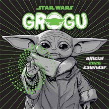 The Mandalorian TV - Grogu 2026 Square Calendar