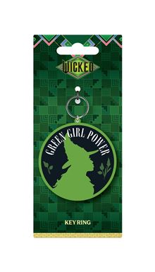 Wicked 2 - Elphaba Green Girl Power - PVC Keyring