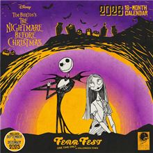 Nightmare Before Christmas - 2026 Square Wall Calendar