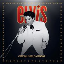 Elvis - 2026 Square Wall Calendar