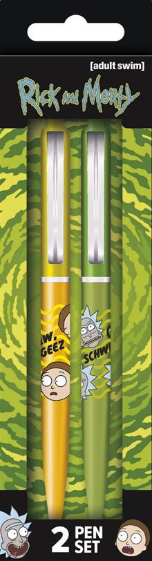 Rick and Morty - Get Schwifty - 2 Pen Set