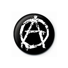 Anarchy - Symbol - 25mm Pin Badge
