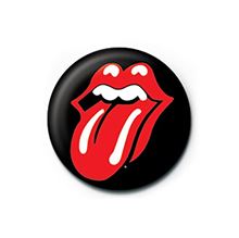 Rolling Stones - Lips - 25mm Pin Badge
