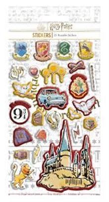 Harry Potter - Hogwarts - Reuseable Puffy Stickers