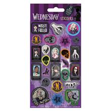 Wednesday - Team - Reuseable Paper Stickers